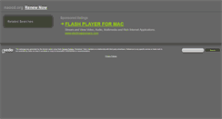 Desktop Screenshot of naocd.org